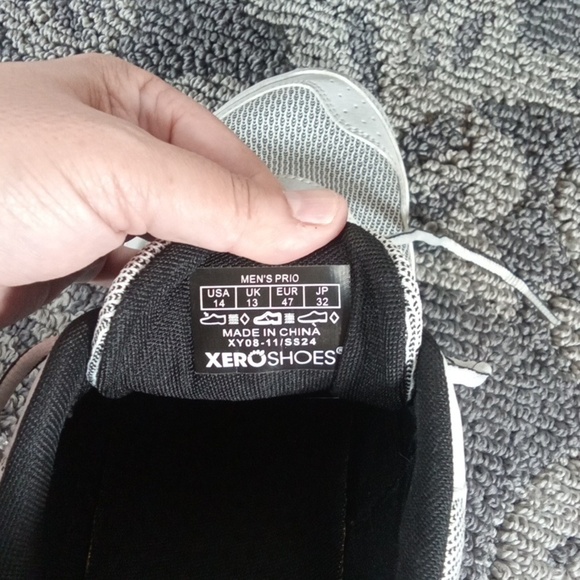 Xero Prio Lunar Barefoot Minimilist Mens Size 14 main image 6